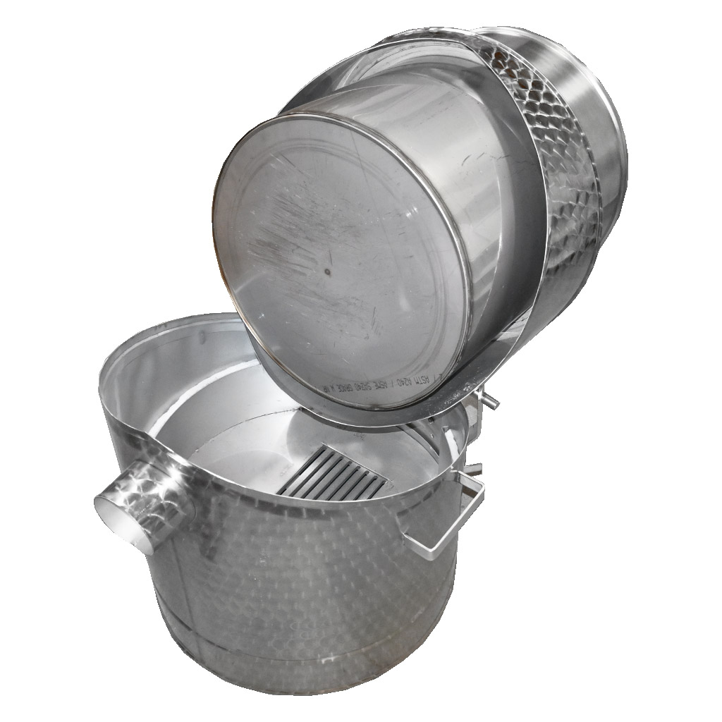 Caldaia per scioglimento della cera - incubatrice completamente in acciaio inox