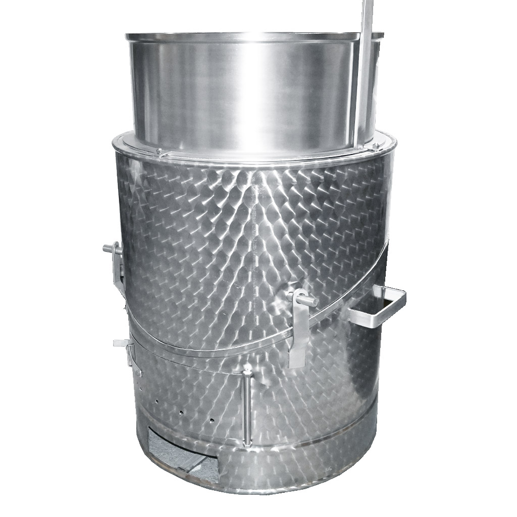 Caldaia per scioglimento della cera - incubatrice completamente in acciaio inox