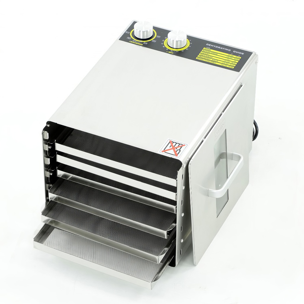 Essiccatore di polline in acciaio inox 32L, 6 cassetti