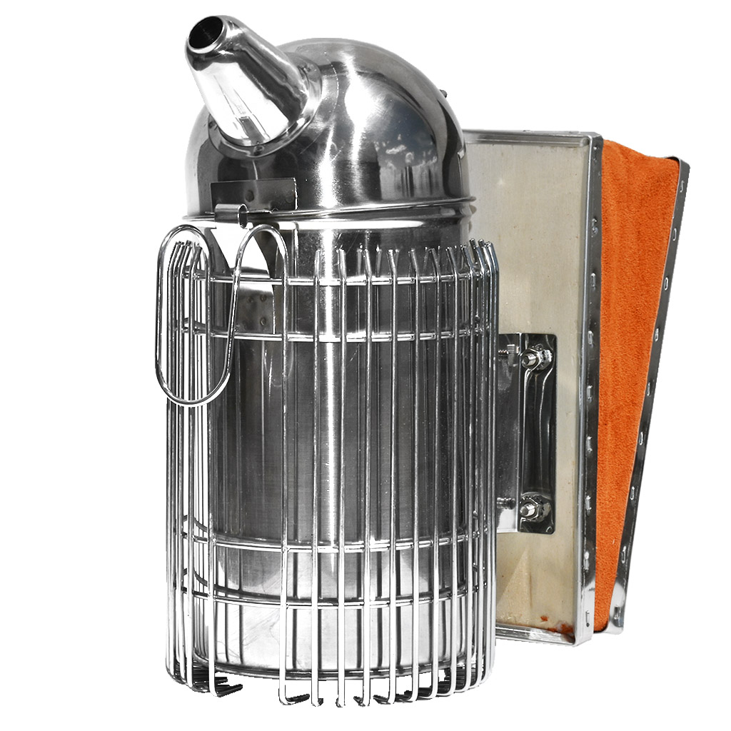 Affumicatore - grande - rotondo con gabbia ultra