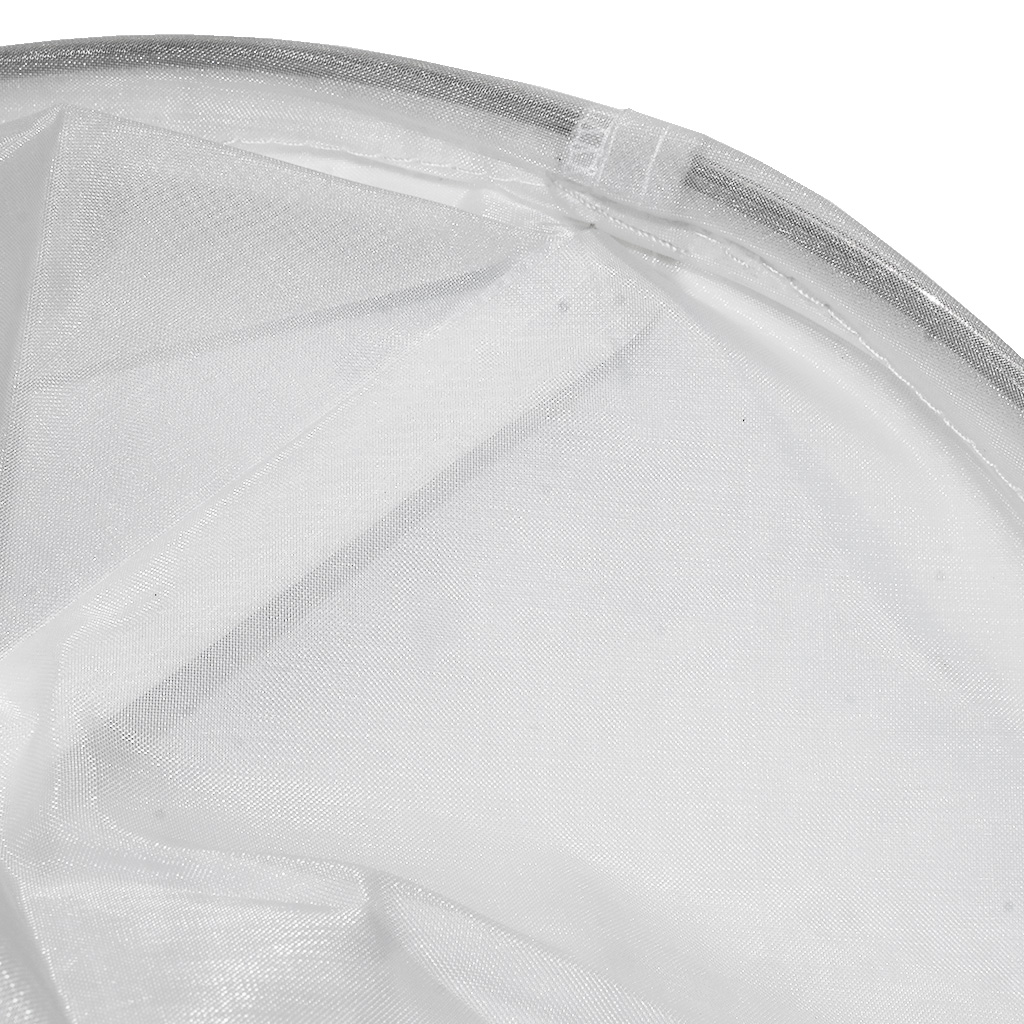 Filtro conico in acciaio inox con rinforzo - fine - 320 mm