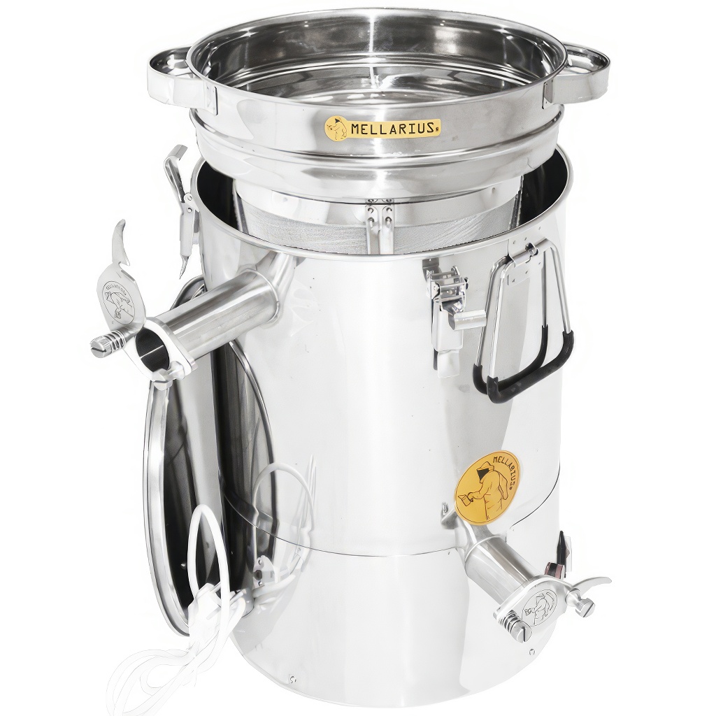 Maturatore e decantatore Mellarius MaxiLine 25 kg con elemento riscaldante integrato