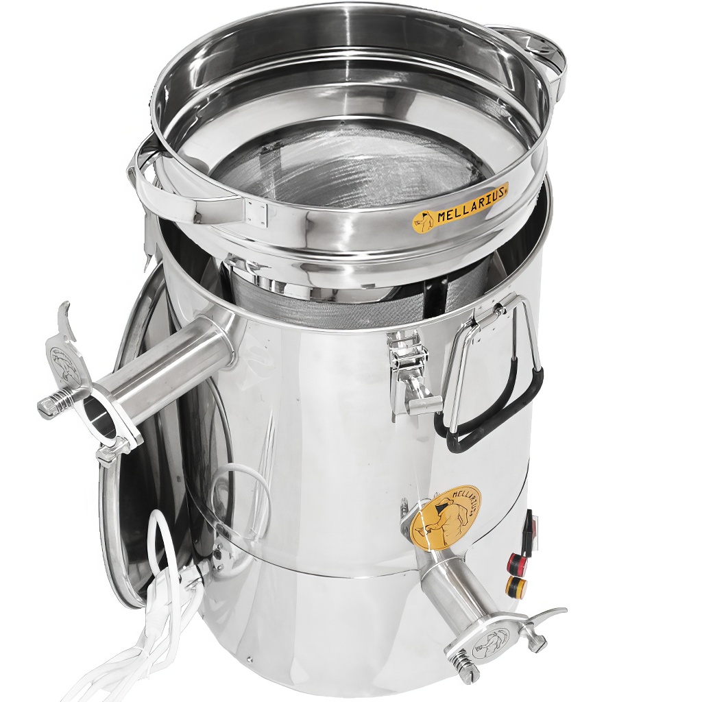 Maturatore e decantatore Mellarius MaxiLine 25 kg con elemento riscaldante integrato