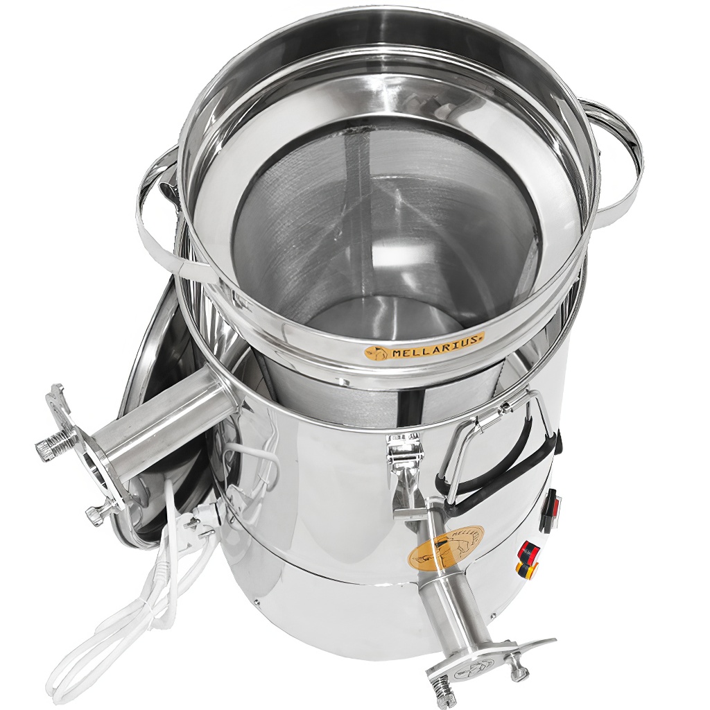 Maturatore e decantatore Mellarius MaxiLine 25 kg con elemento riscaldante integrato