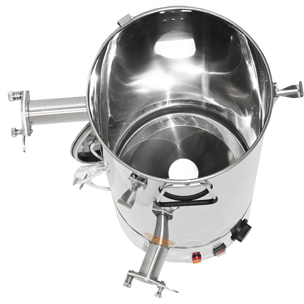 Maturatore e decantatore Mellarius MaxiLine 50 kg con elemento riscaldante integrato