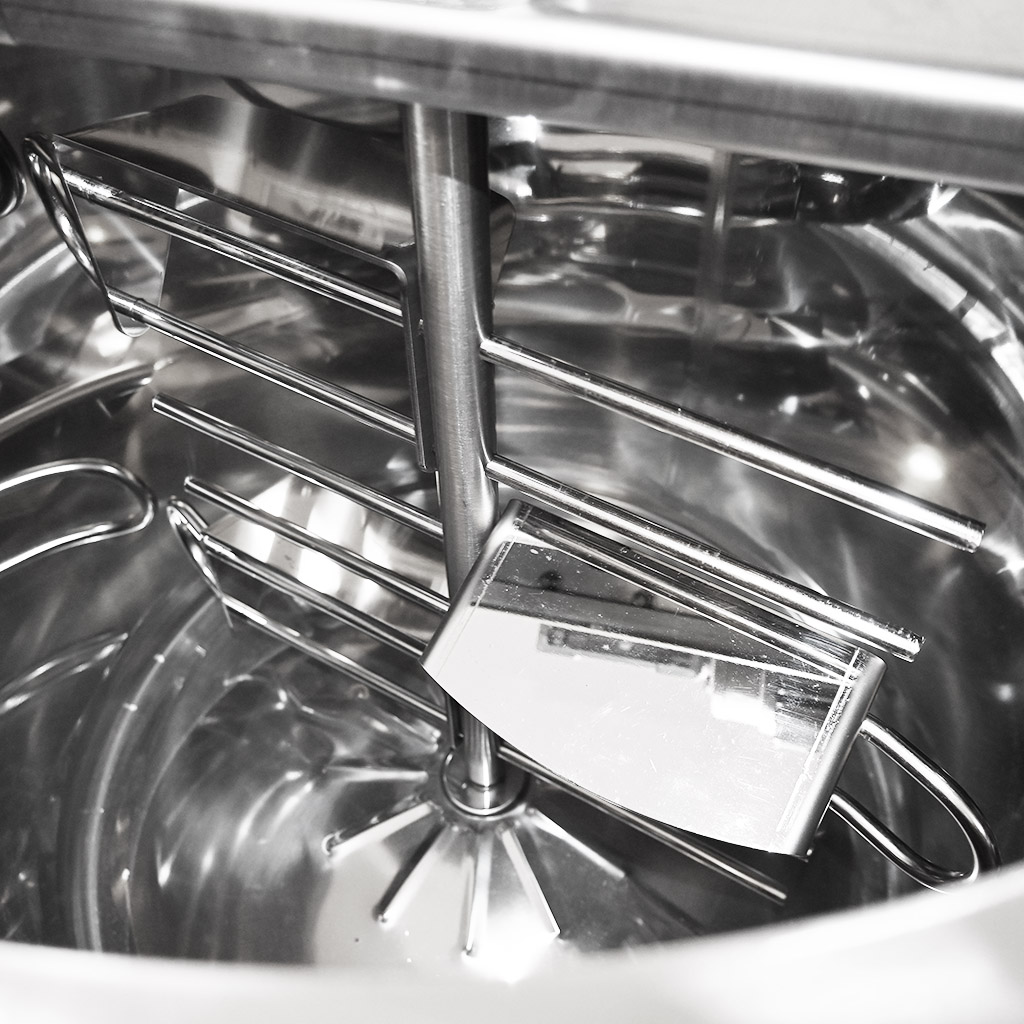 Macchina per la cremificazione con riscaldamento Mellarius MaxiLine 230 V capacità 100 kg - automatica