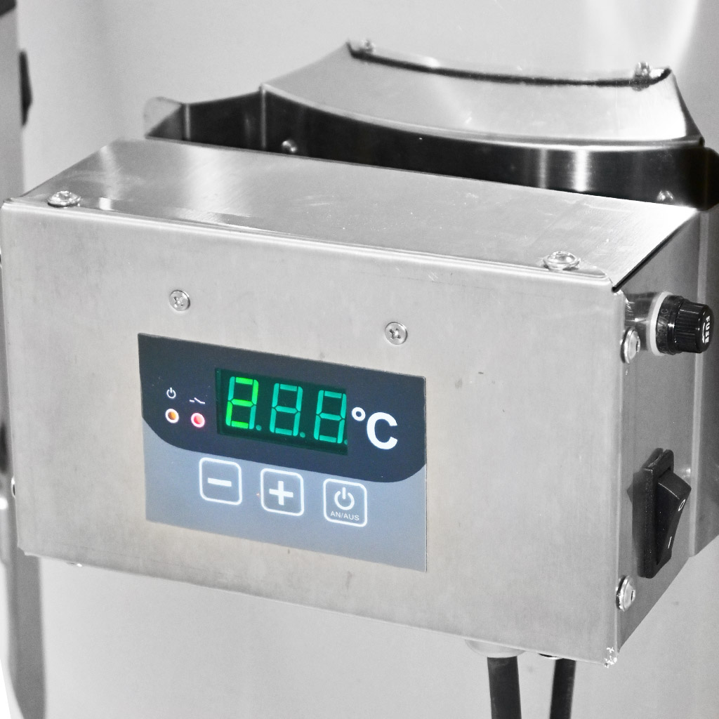 Contenitore di decristallizzazione con riscaldamento Mellarius MaxiLine 230 V - 104 litri / 140 kg