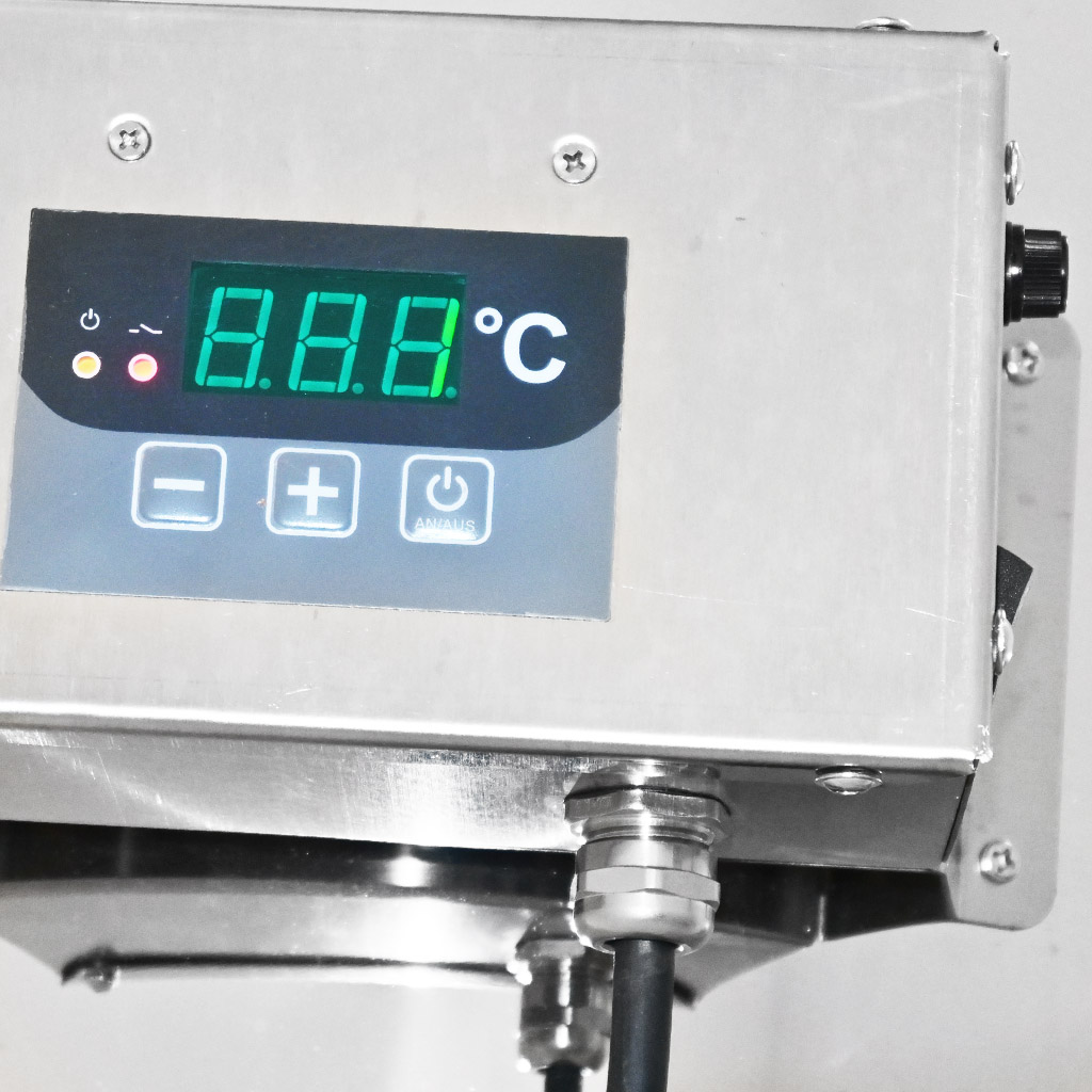 Macchina per la cremificazione con riscaldamento Mellarius MaxiLine 230 V capacità 100 kg - automatica