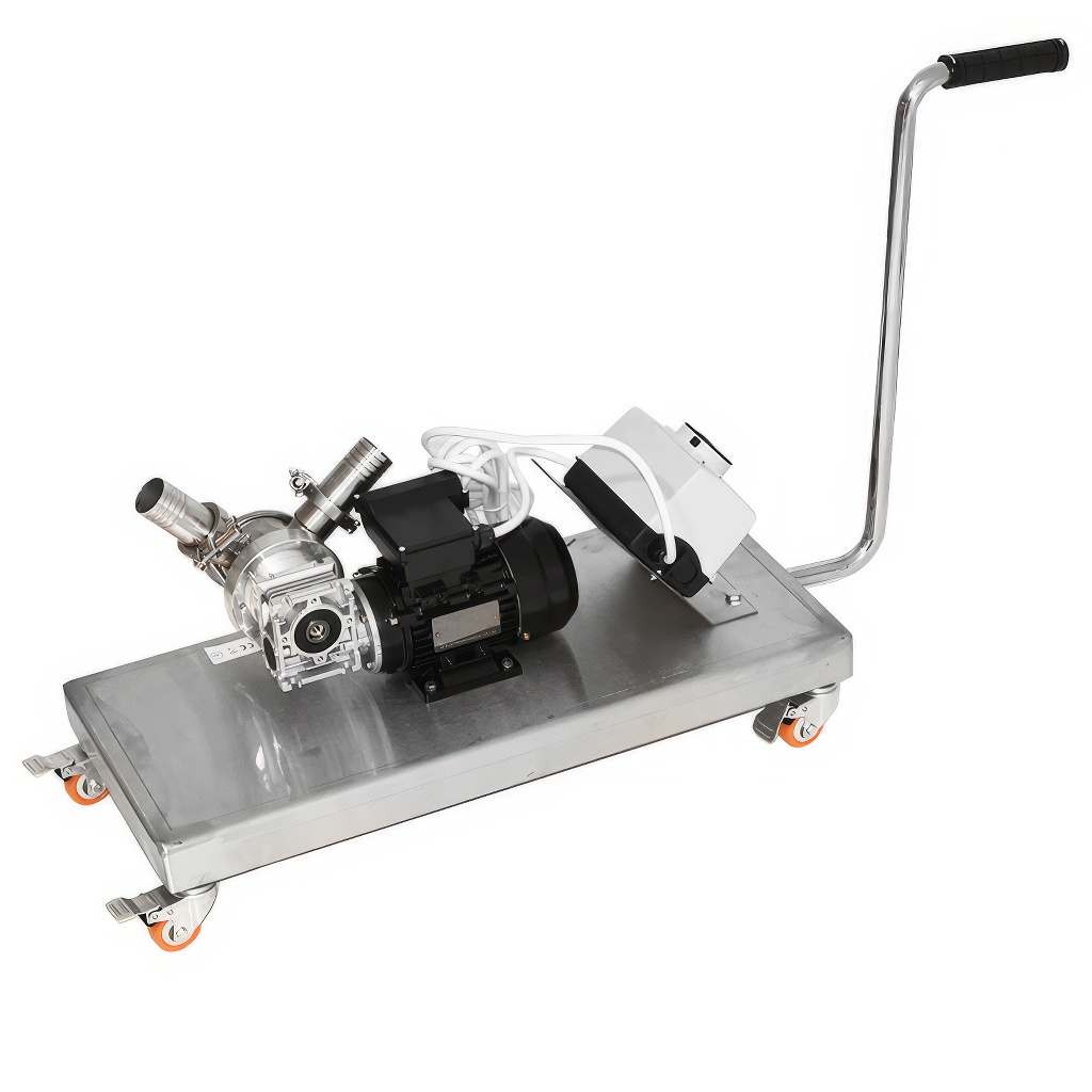 Pompa per miele Mellarius, 230V, 0,37 kW, con piattaforma