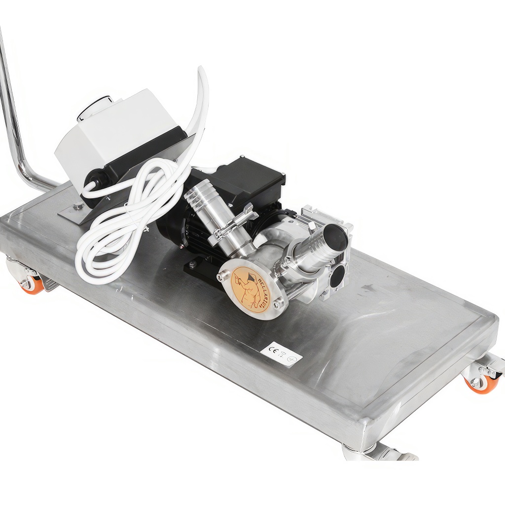 Pompa per miele Mellarius, 230V, 0,37 kW, con piattaforma