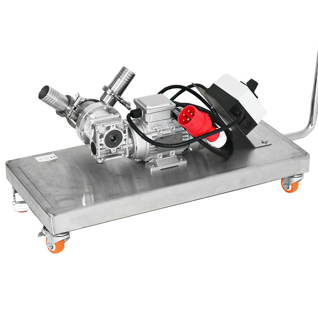 Pompa per miele Mellarius, 400V, 0,37 kW, con piattaforma