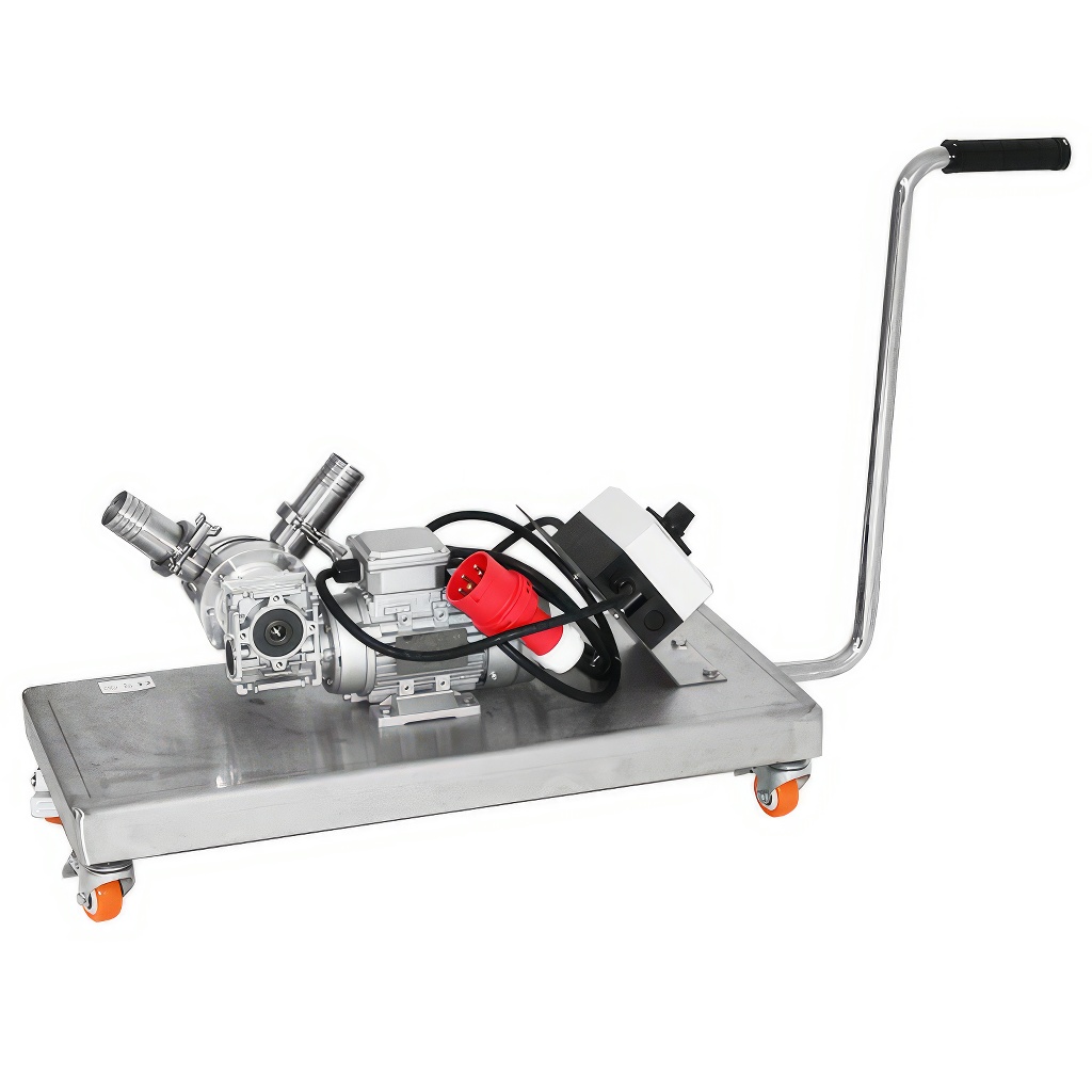 Pompa per miele Mellarius, 400V, 0,37 kW, con piattaforma