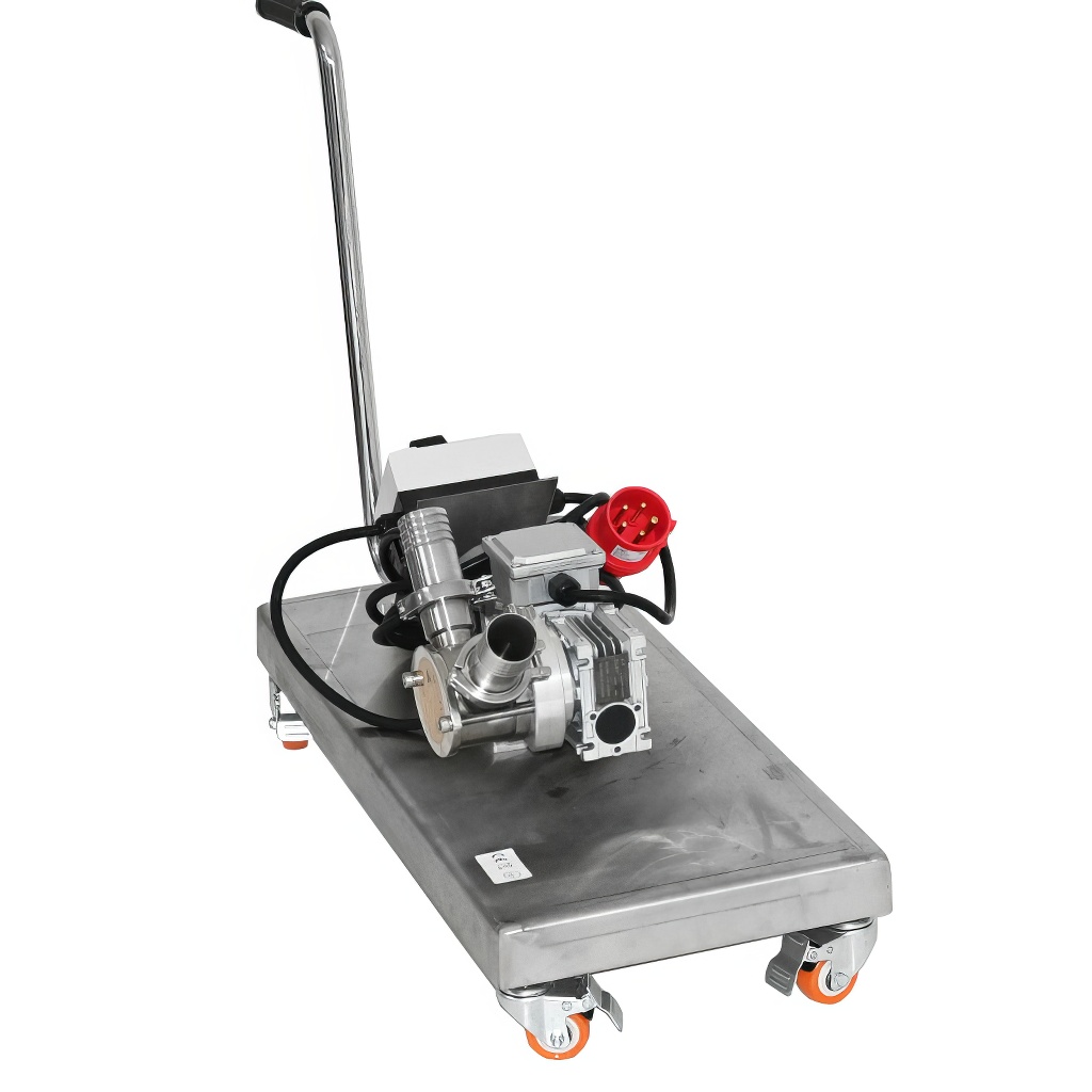 Pompa per miele Mellarius, 400V, 0,37 kW, con piattaforma