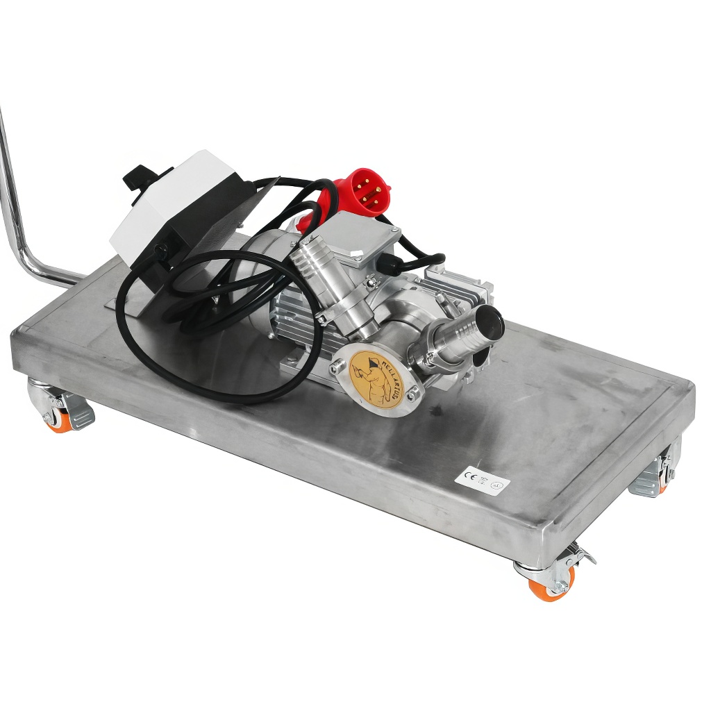 Pompa per miele Mellarius, 400V, 0,37 kW, con piattaforma
