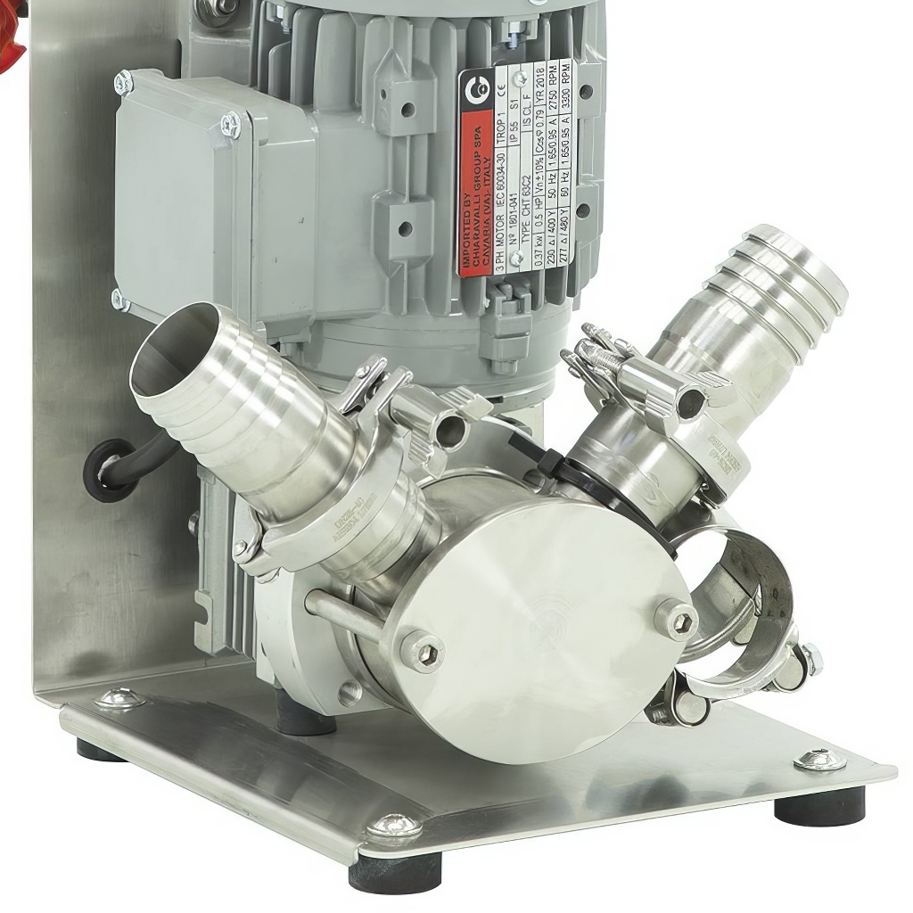 Pompa per miele con funzione di cremazione, 400V, 0,37 kW, versione stazionaria