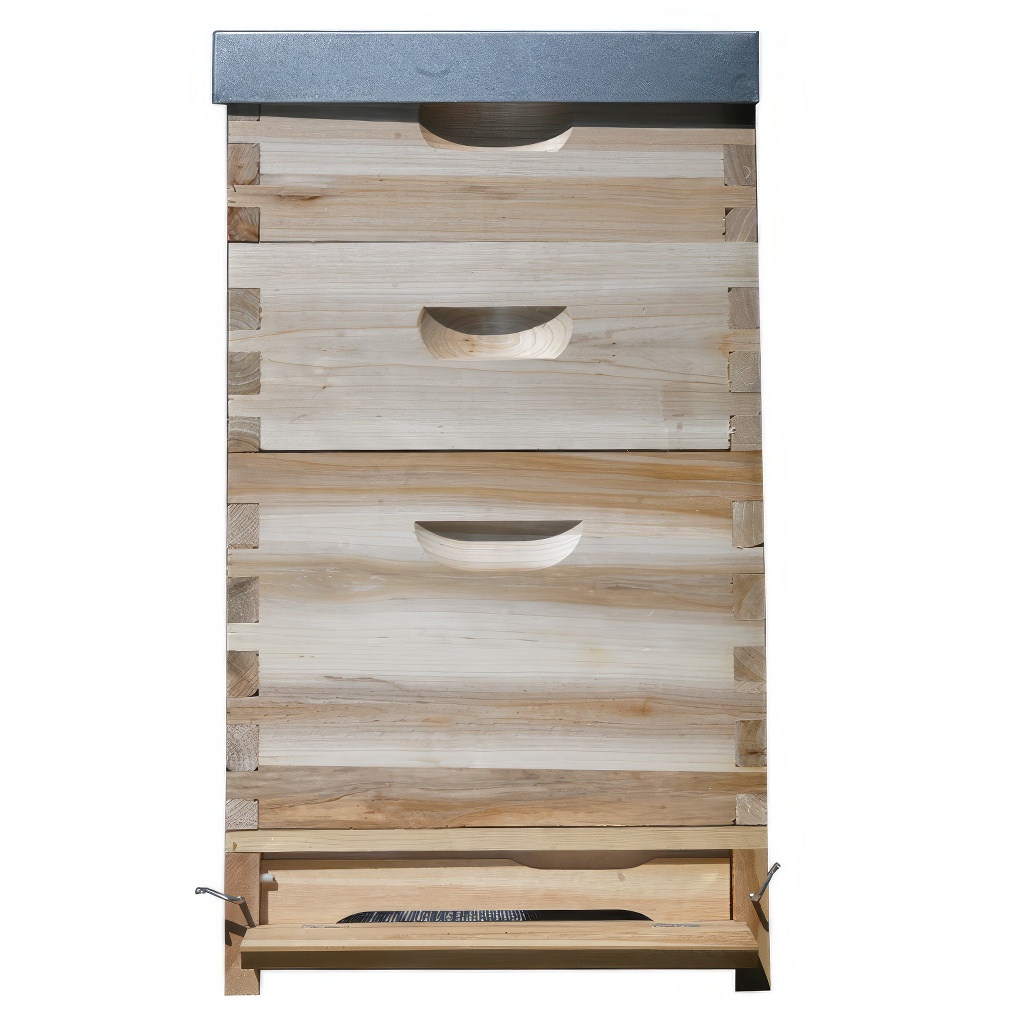 Arnia Dadant 1x(285) + 2x2/3(159) - 10 telaini - zincata