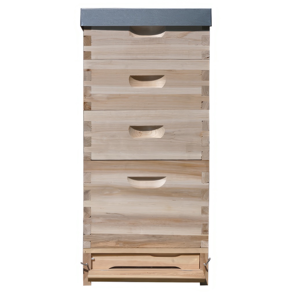 Arnia Dadant 1x(285) + 3x2/3(159) - 10 telaini - zincata