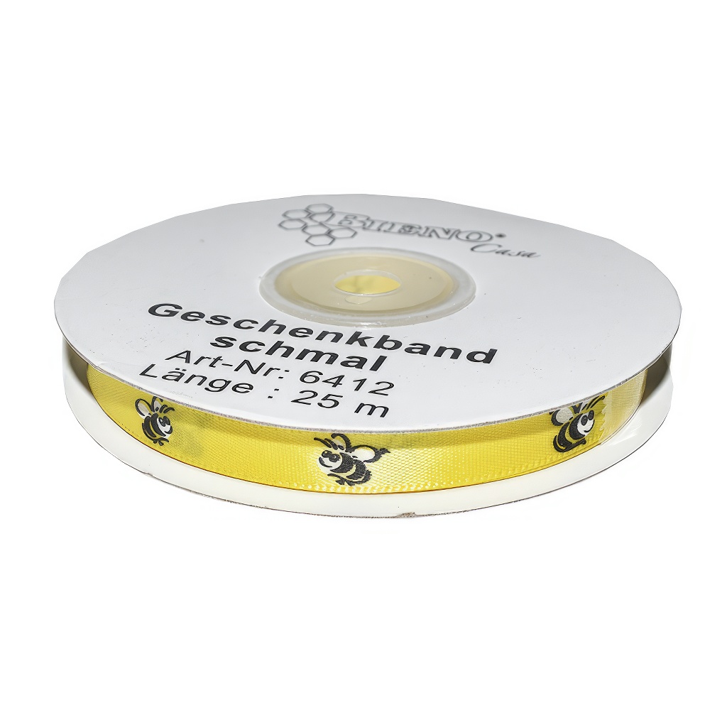 Nastro regalo giallo 10 mm