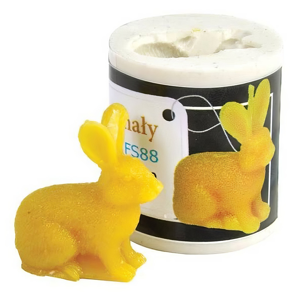 Stampo in silicone per candele - coniglietto - 3,5 cm - FS88