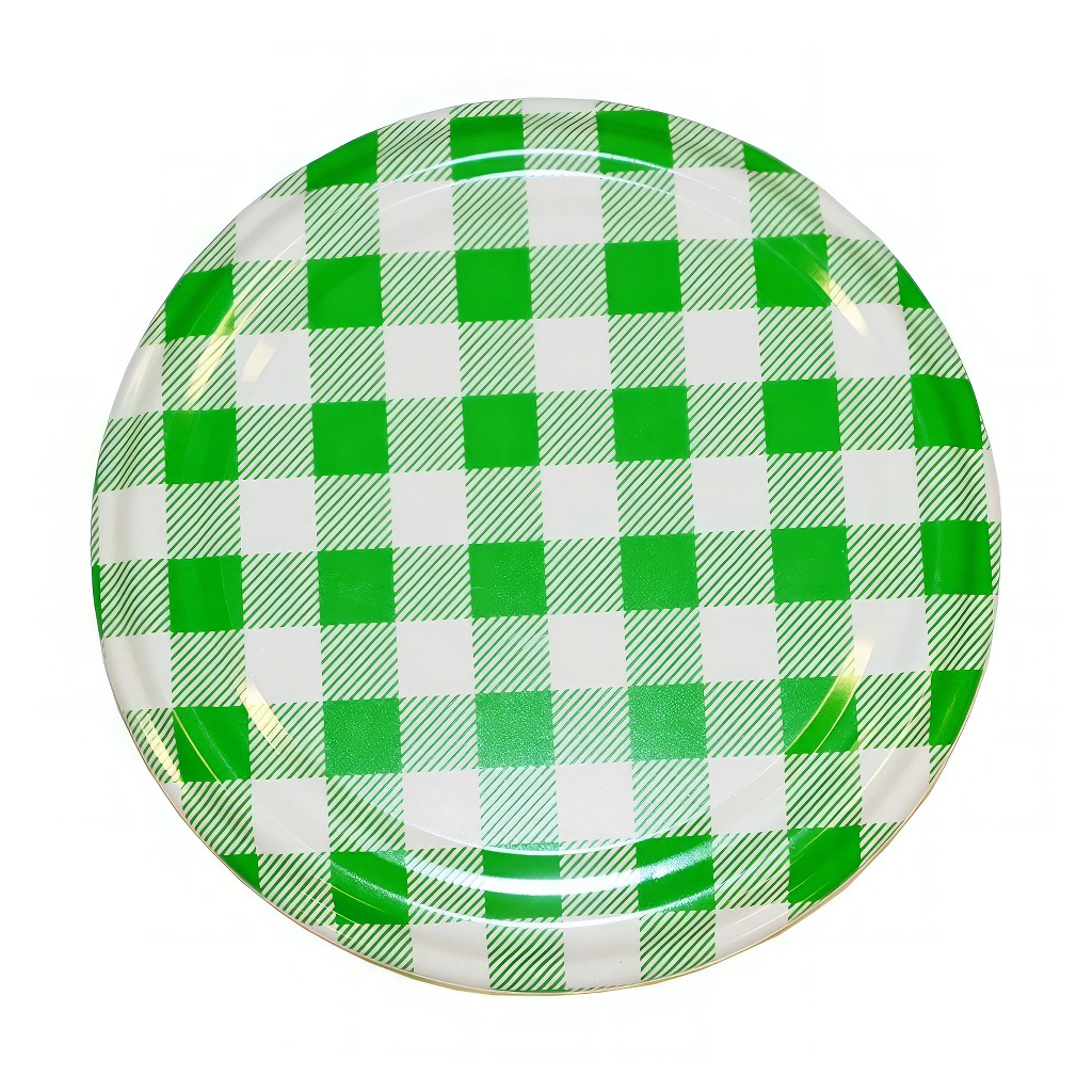 Coperchio per barattolo TO 82 - Karo verde
