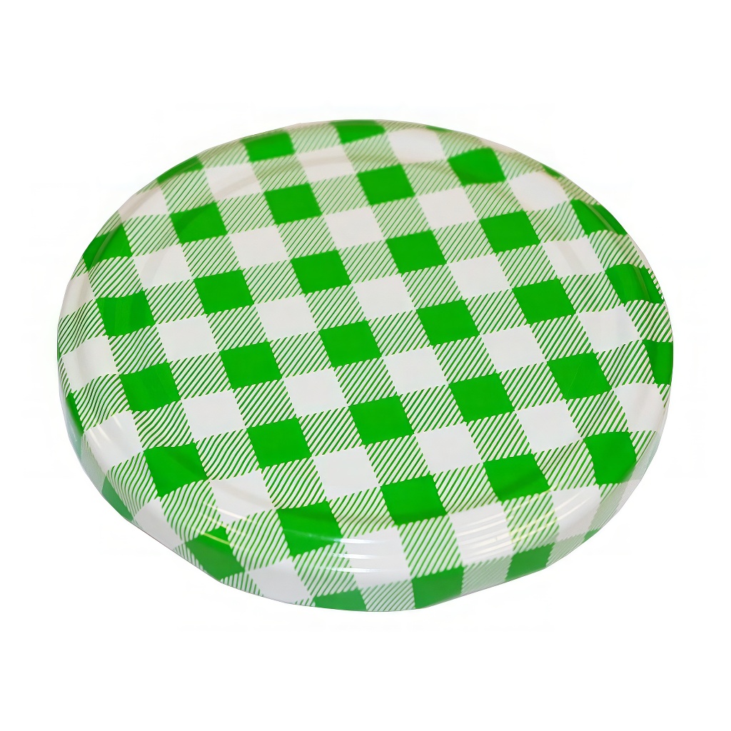 Coperchio per barattolo TO 82 - Karo verde