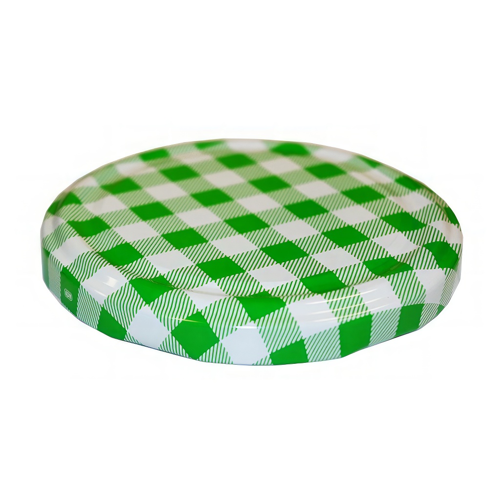 Coperchio per barattolo TO 82 - Karo verde