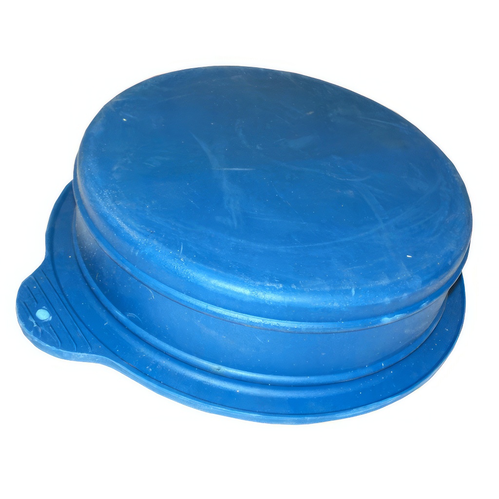 Coperchio per bidone in alluminio - gomma