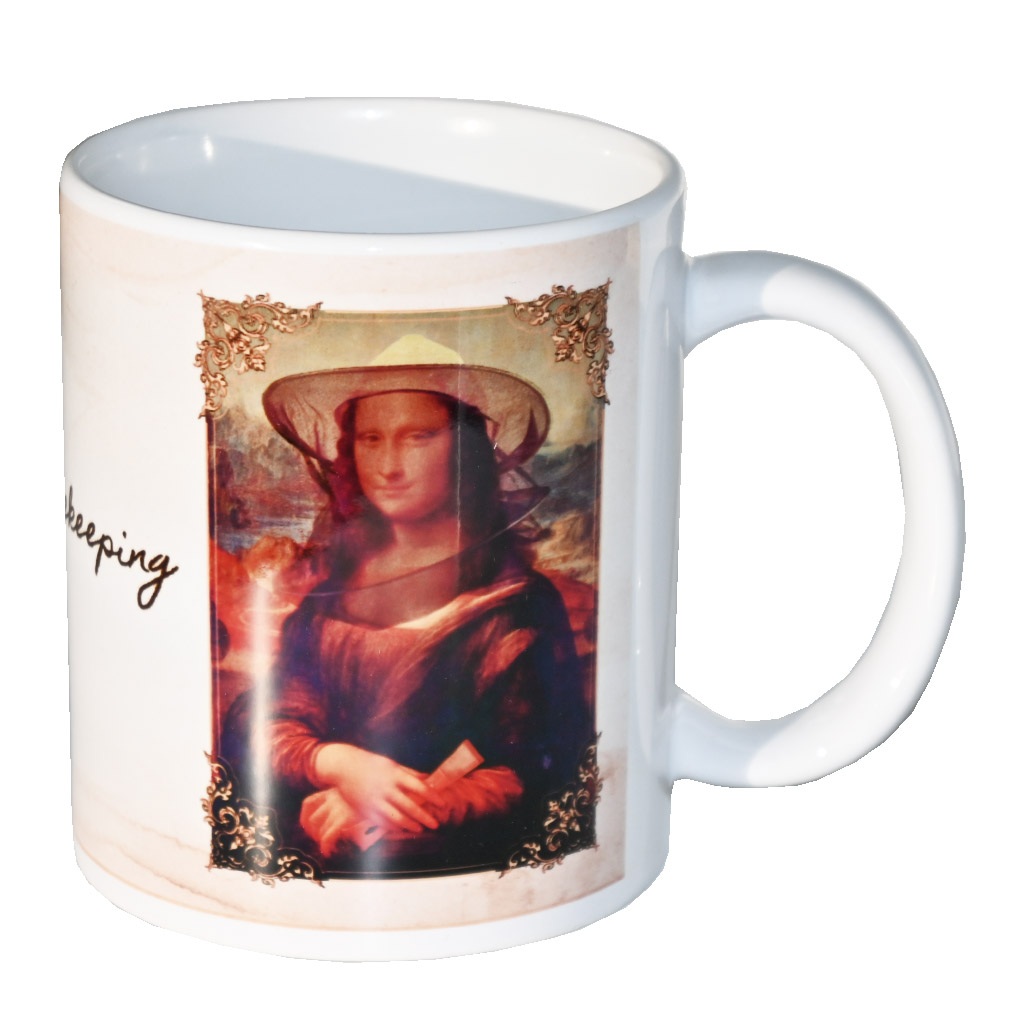 Tazza Mona Lisa apicoltrice