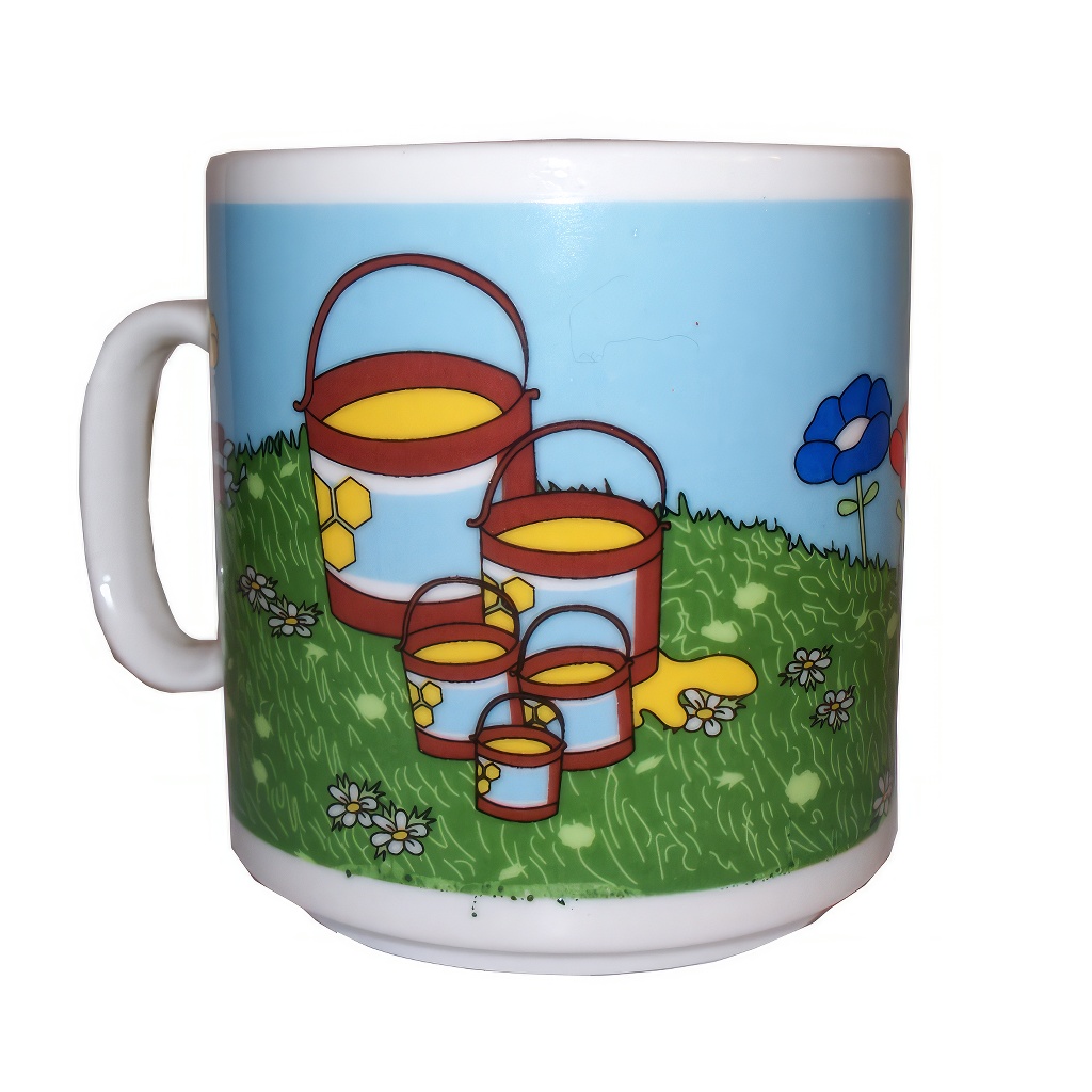 Tazza dipinta D - 1 pezzo