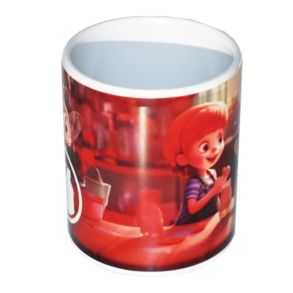 Tazza con motivo di bambini con il miele
