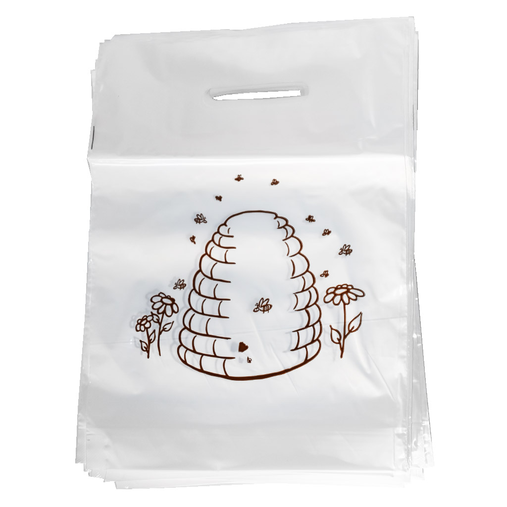 Sacchetti di plastica con arnia 30×35 cm - 50 pezzi