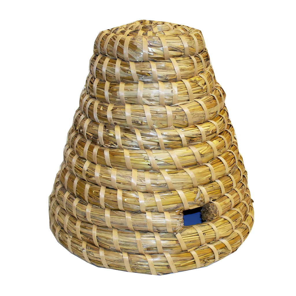 Piccola arnia di paglia