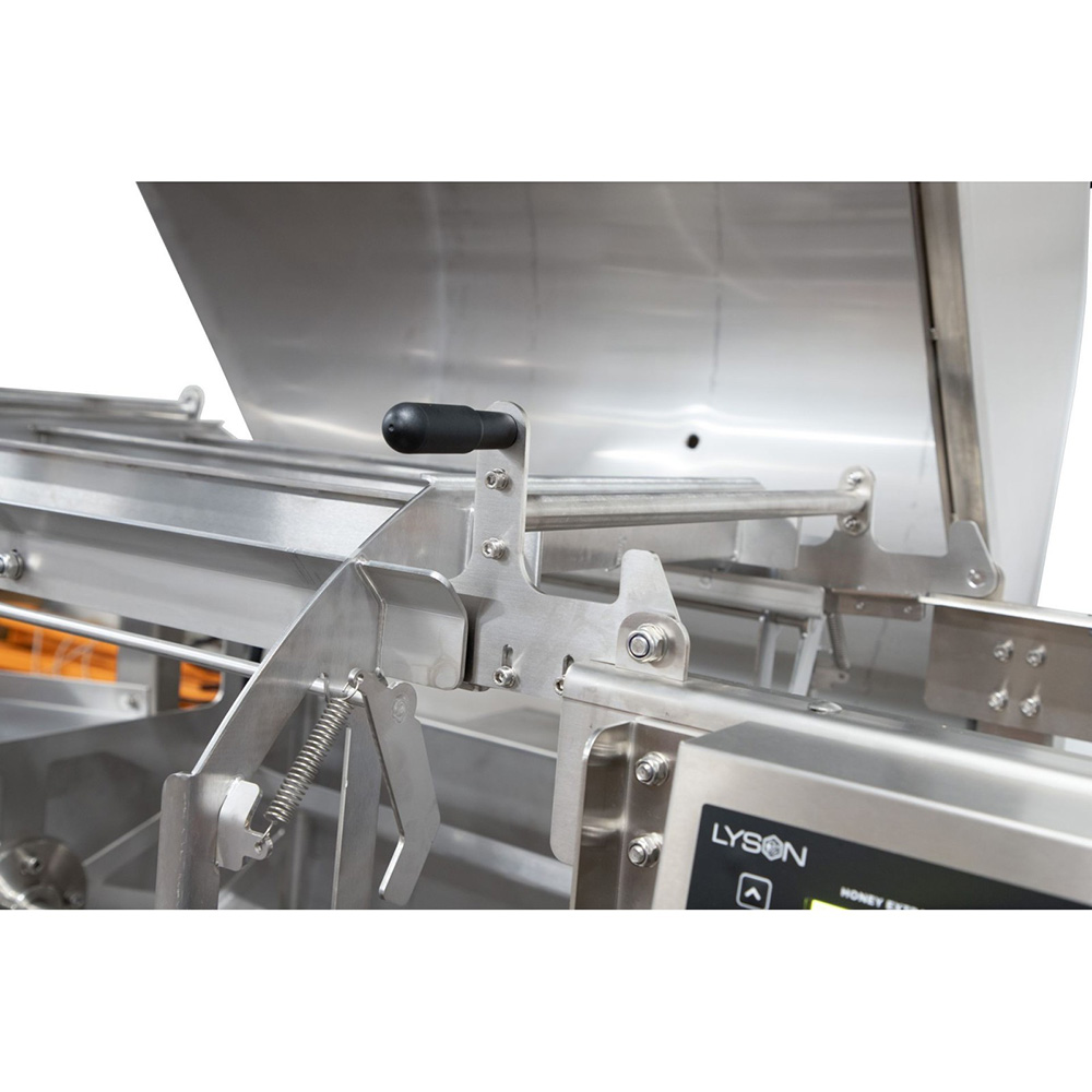 Linea di disopercolatura, macchina disopercolatrice PREMIUM 40 telai, estrattore 100 kg