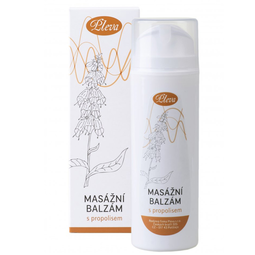 Balsamo da massaggio con propoli Pleva - 150g