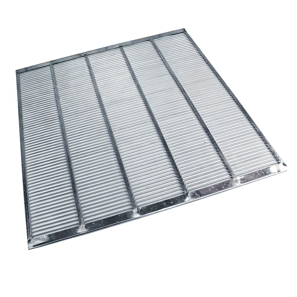 Griglia escludi-regina in acciaio inox 420x420 mm DE