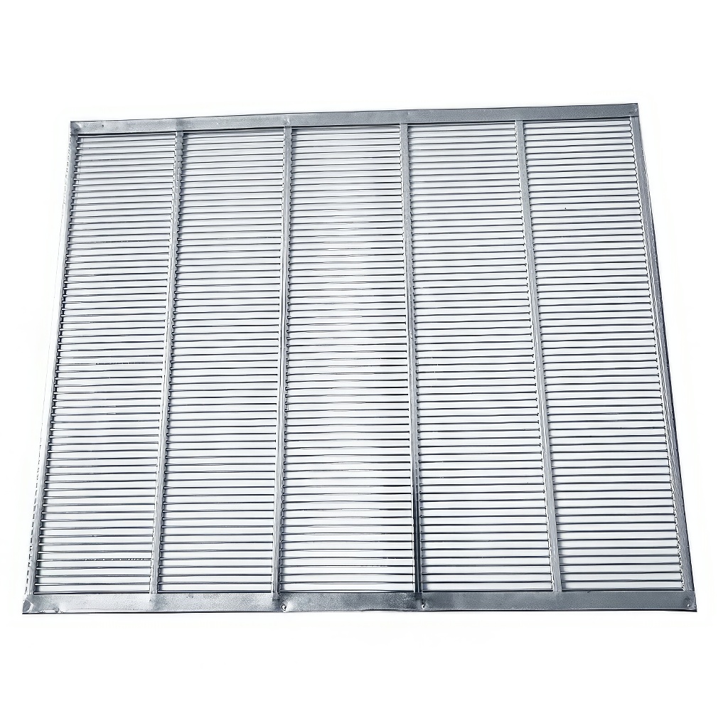 Griglia escludi regina in acciaio inox 463x477 mm DE