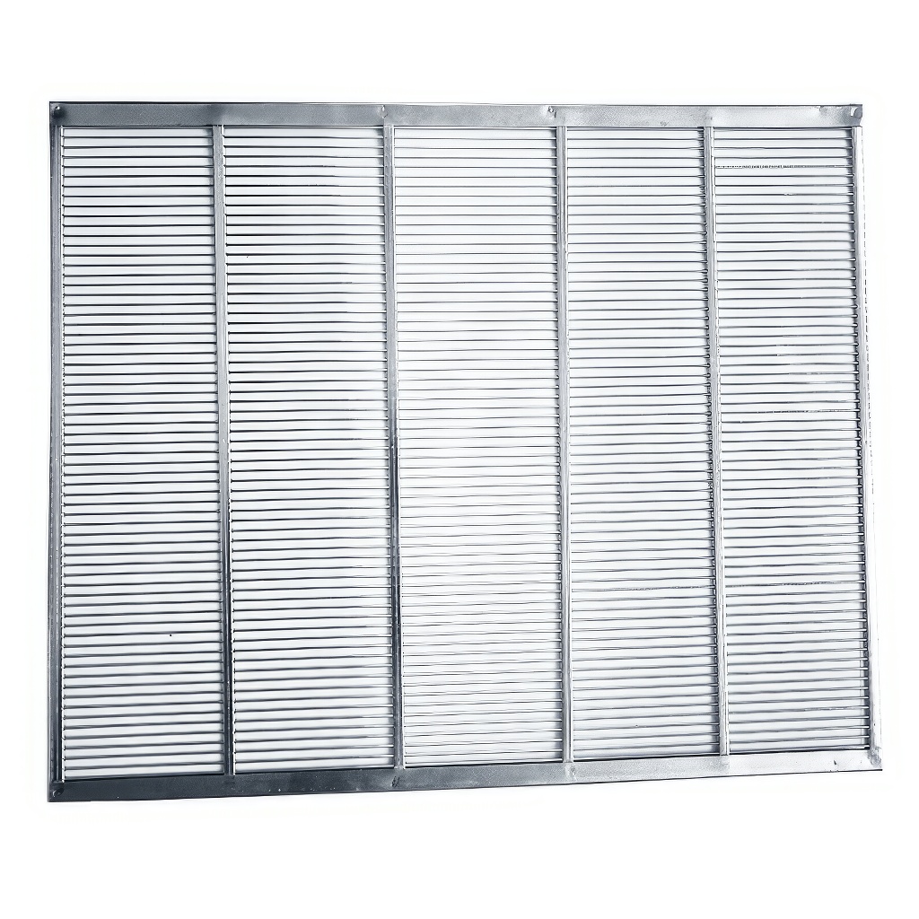 Griglia escludi regina in acciaio inox 384x473 mm DE