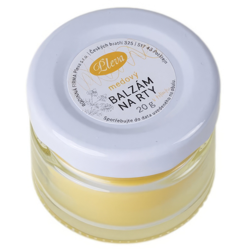 Balsamo per labbra al miele Pleva - vasetto - 15g