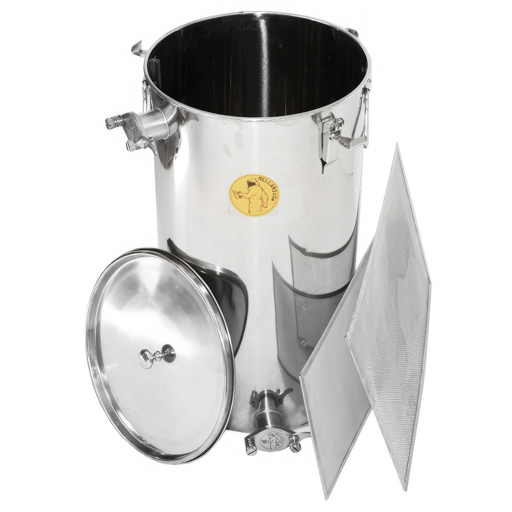 Maturatore e decantatore Mellarius MaxiLine 50 kg con 2 filtri