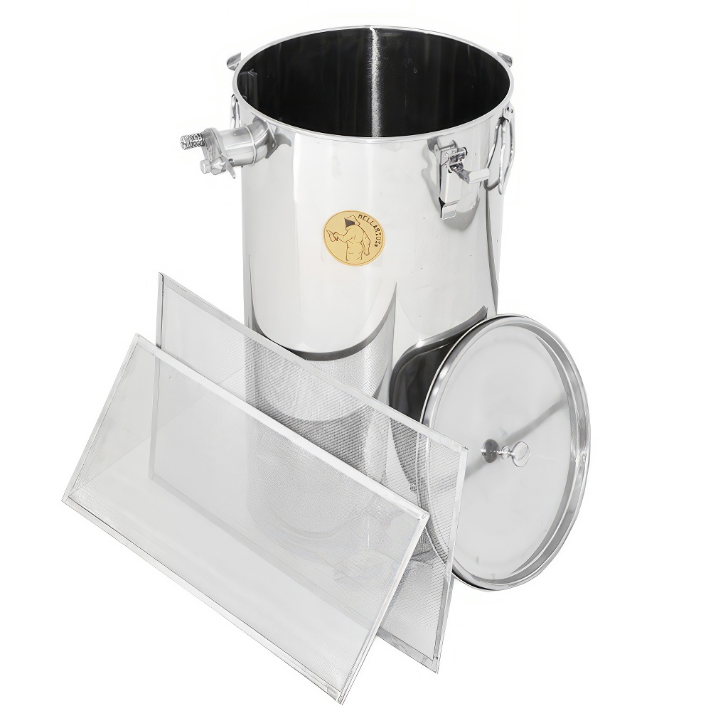 Maturatore e decantatore Mellarius MaxiLine 50 kg con 2 filtri