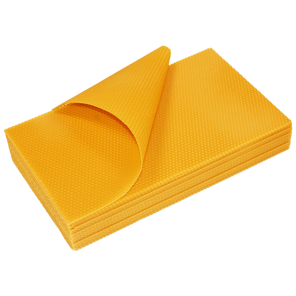 Fogli cerei di cera d'api Langstroth 1/1 (232) - 424x205 mm