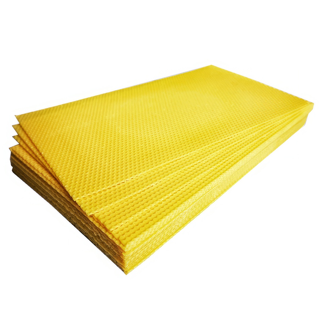 Fogli cerei di cera d'api Langstroth 1/1 (232) - 424x205 mm