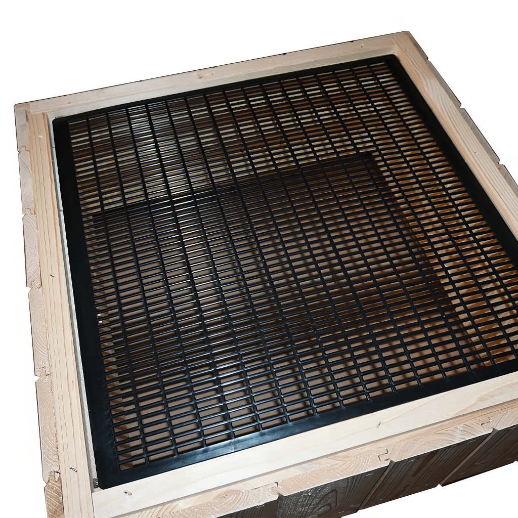 Griglia escludi regina 417 x 417 - plastica nera pressofusa - OFFERTA