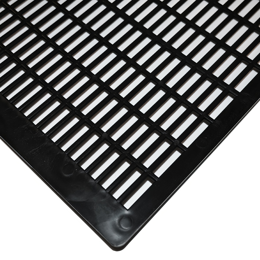 Griglia escludi regina 417 x 417 - plastica nera pressofusa - OFFERTA