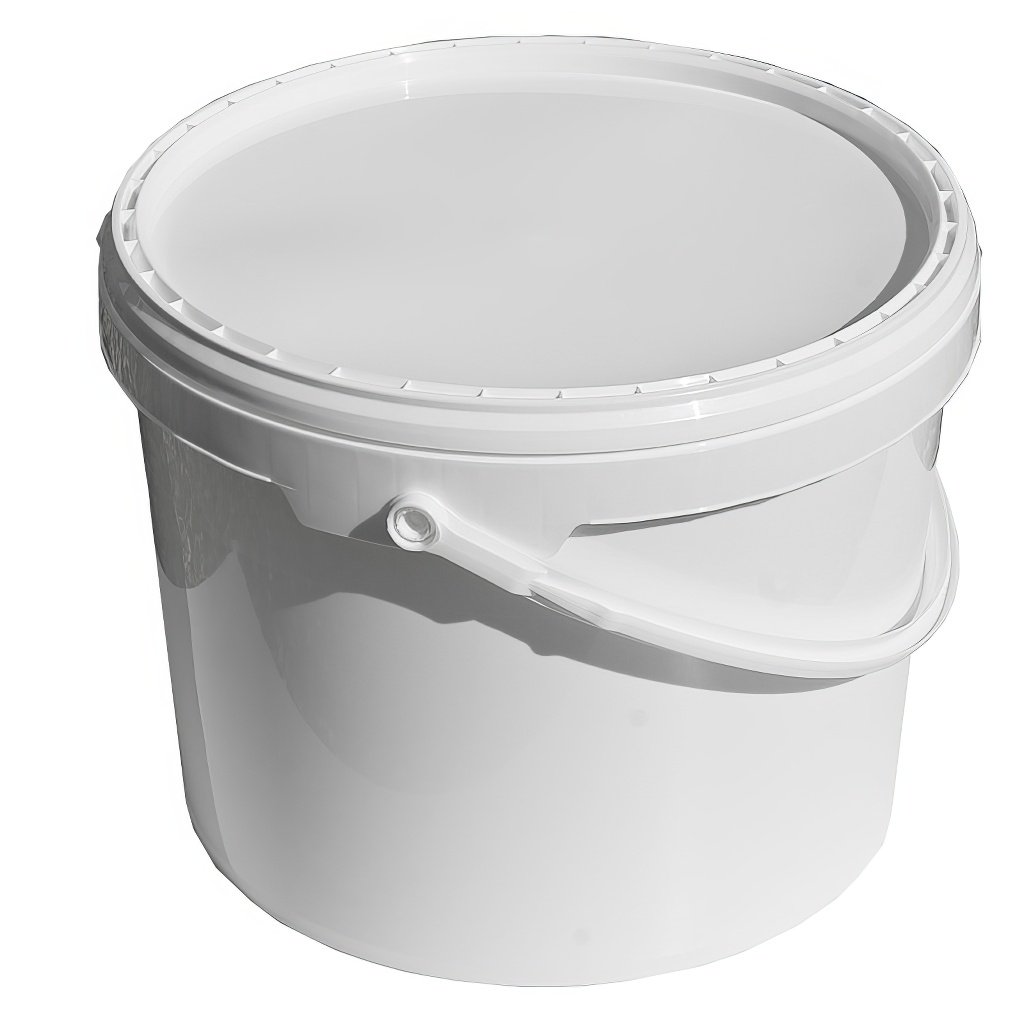 Secchiello per miele in plastica 15 kg bianco