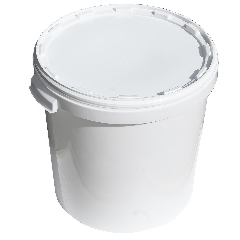 Secchiello per miele in plastica 40 kg bianco