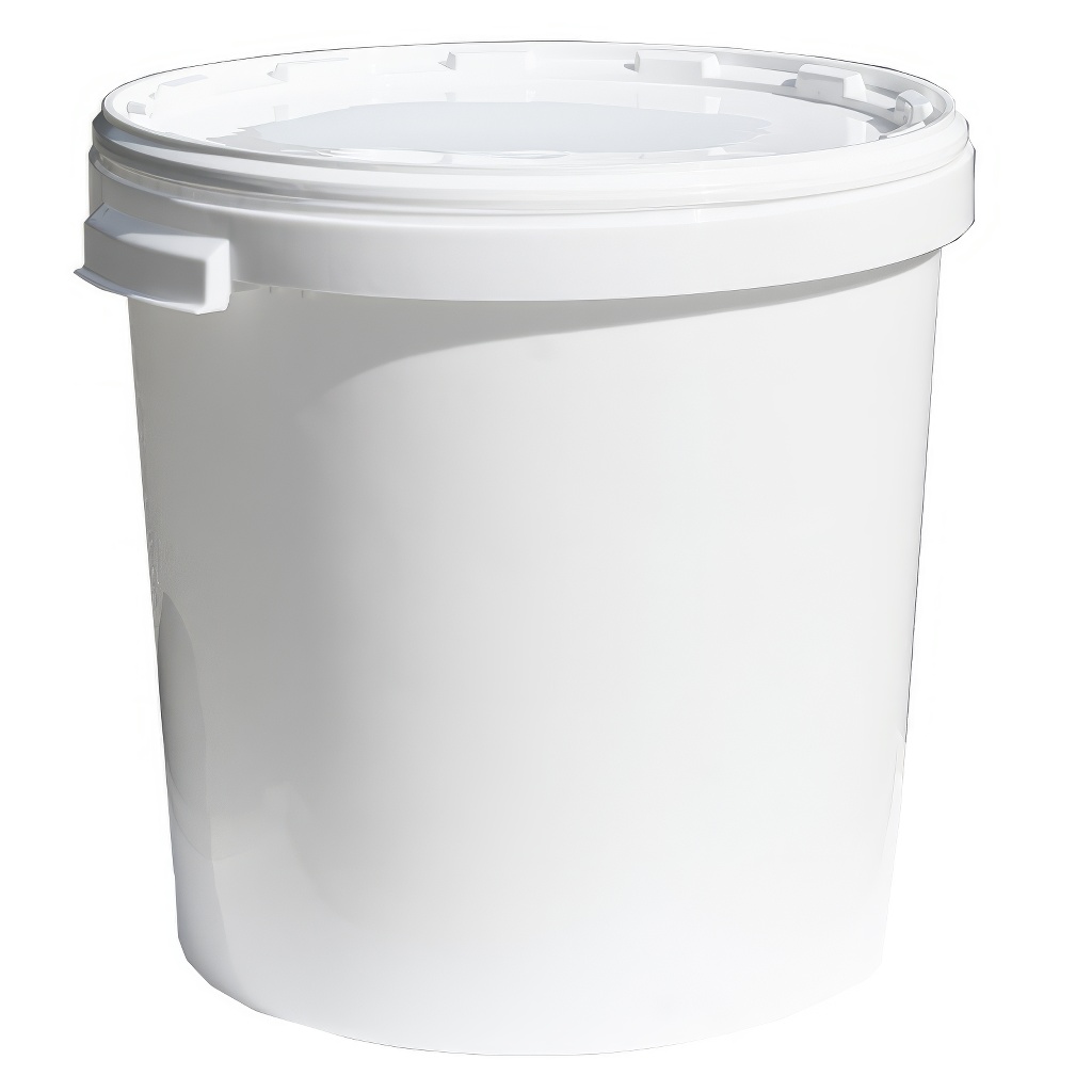 Secchiello per miele in plastica 40 kg bianco