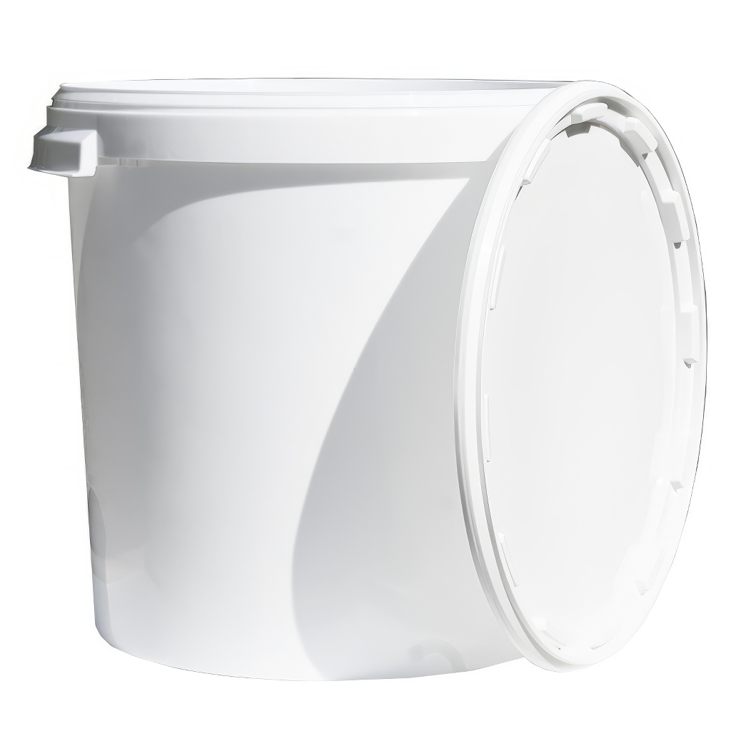 Secchiello per miele in plastica 40 kg bianco