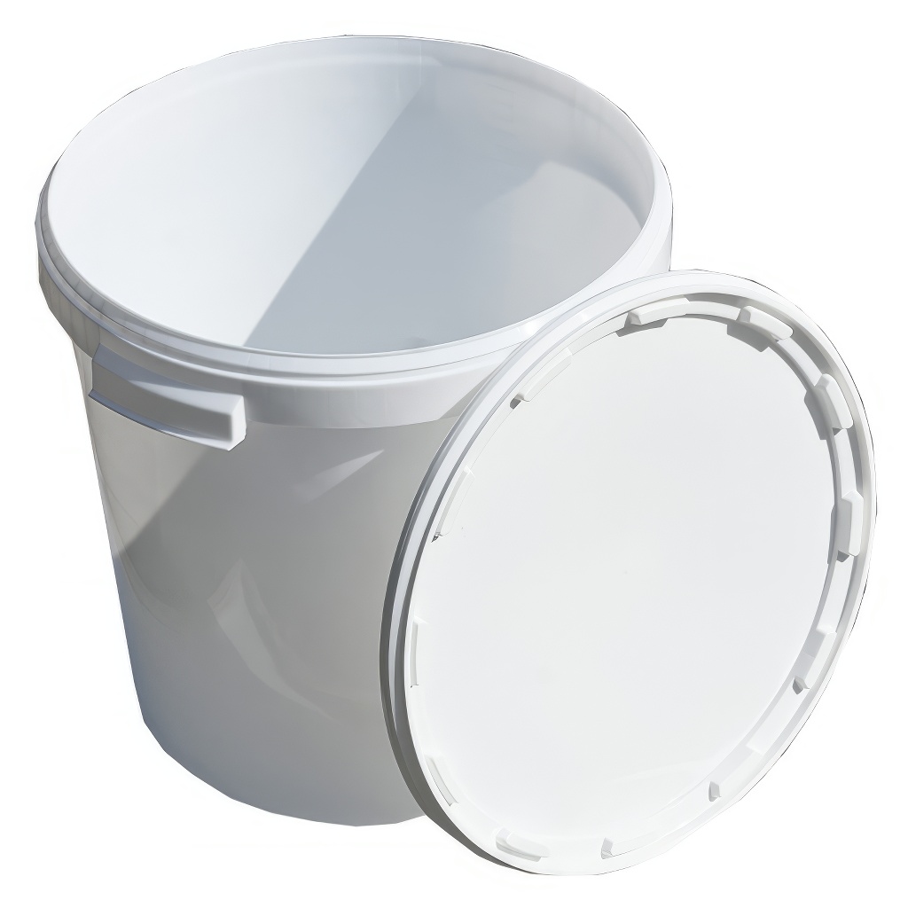 Secchiello per miele in plastica 40 kg bianco