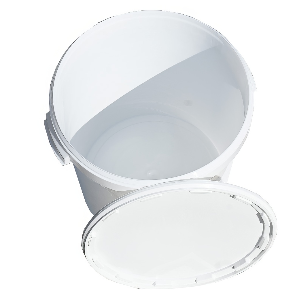 Secchiello per miele in plastica 40 kg bianco